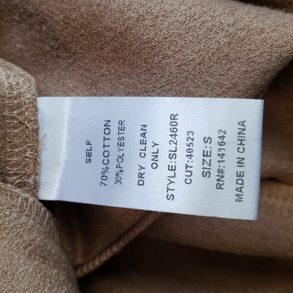 She + Sky Suede(faux) Miniskirt - Picture 6 of 6